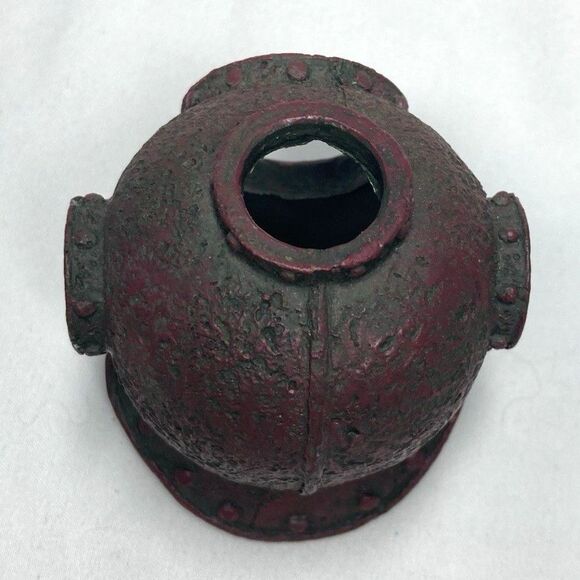 Top Fin Scuba Helmet Fish Tank Decoration Hideaway Small 3"T x 2.5"W x 2.5"L - Picture 3 of 8